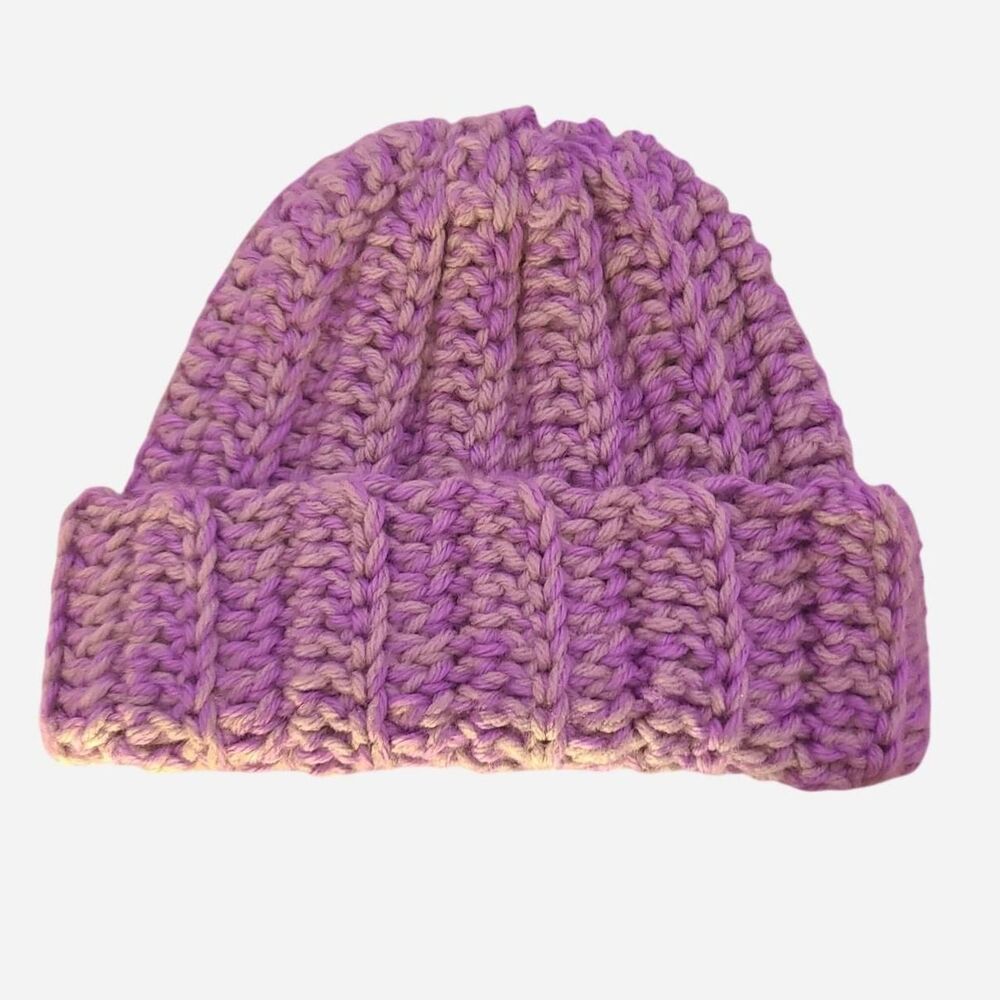 Unbranded Women's Brown and Pink Hat